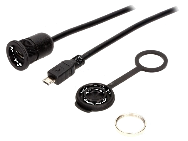 Kabel-adapter; Micro USB B ingang,USB B-microstekker; 1310 Kabel-adapter; Micro USB B ingang,USB B-microstekker; 1310